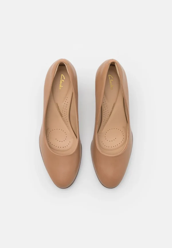 Clarks Freva Court – Escarpins – Praline achetez pas cher 7