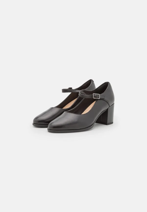 soldes en ligne Clarks Freva Strap – Escarpins – Black 4