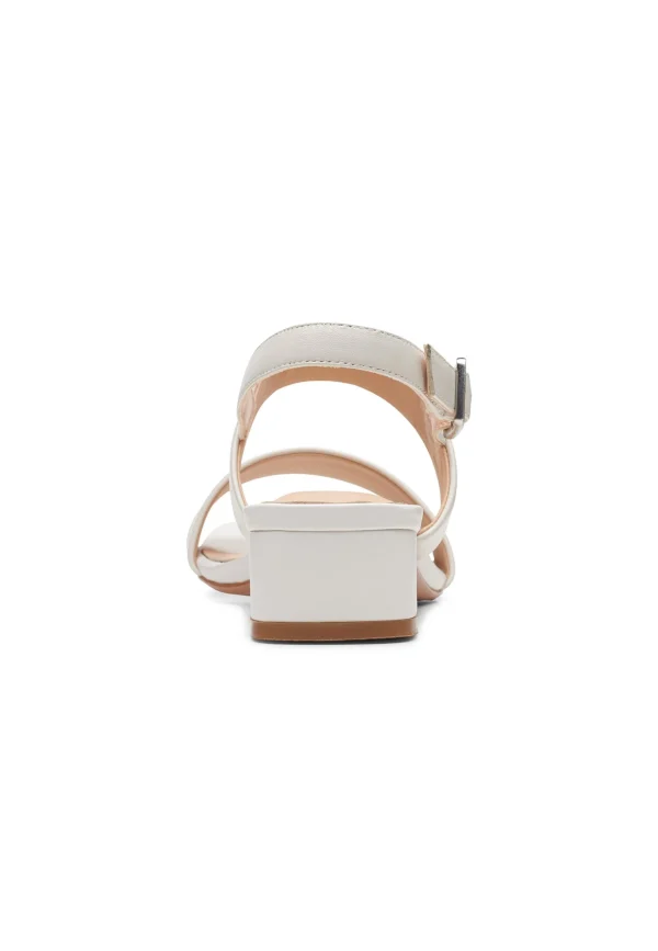 soldes ligne Clarks Seren25 – Sandales – White 4