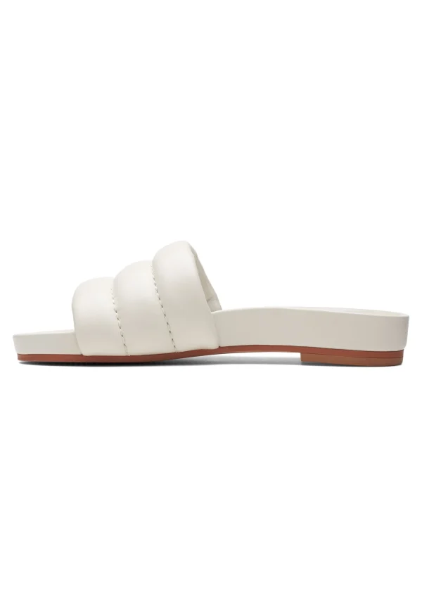 Clarks Pure Soft D – Mules – 1 Off White Lea De Qualité 1