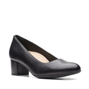 Clarks Linnae – E – Escarpins – Black grande promotion 11