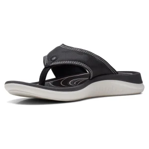 Clarks Glide Post 2-D – Tongs – Black l'unique style 11