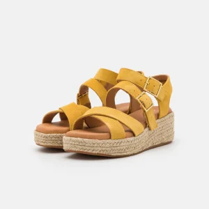 Livraison internationale Clarks Kimmei Buckle – Sandales À Plateforme – Yellow 12