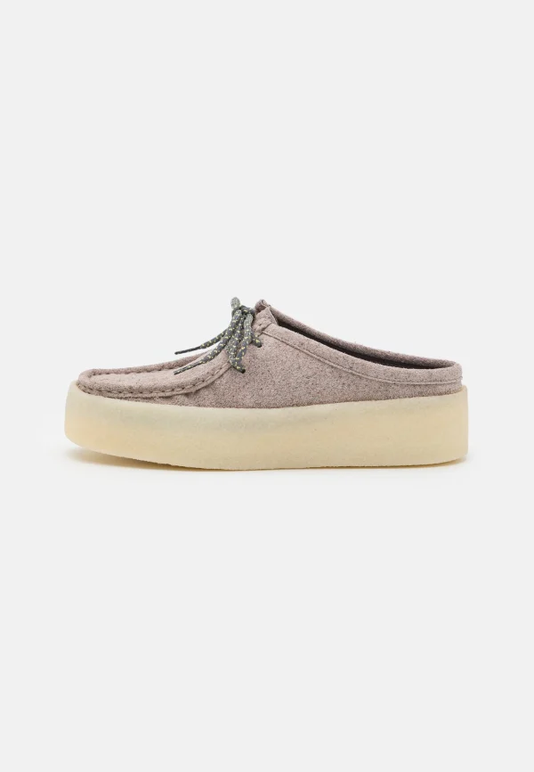 Clarks Originals Wallabee Cup – Mules – Grey Acheter 3