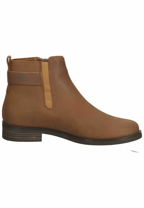 Clarks Boots À Talons – Dark Tan Lea boutique en ligne 7