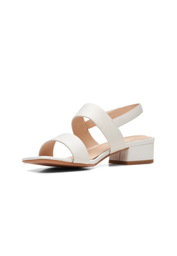 soldes ligne Clarks Seren25 – Sandales – White 3