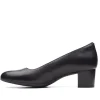 Clarks Linnae – E – Escarpins – Black grande promotion 22