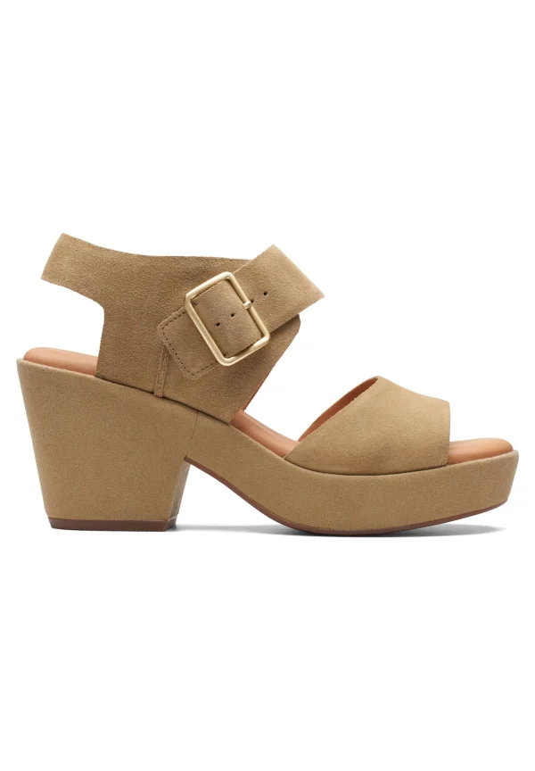 Clarks Kimmeihi Strap-D – Sandales À Plateforme – Beige mode 8