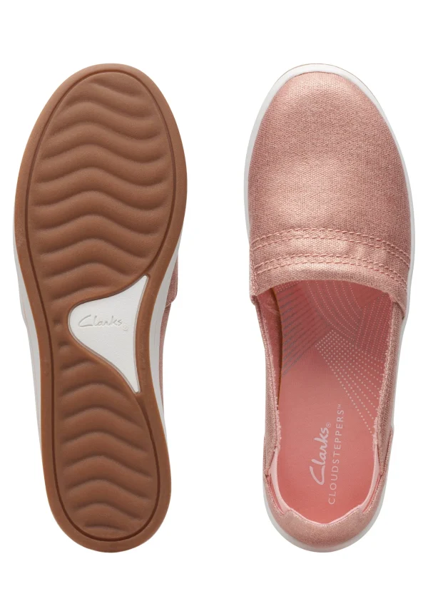 magasin solde Clarks Brinkley Step-D – Mocassins – Pink 4