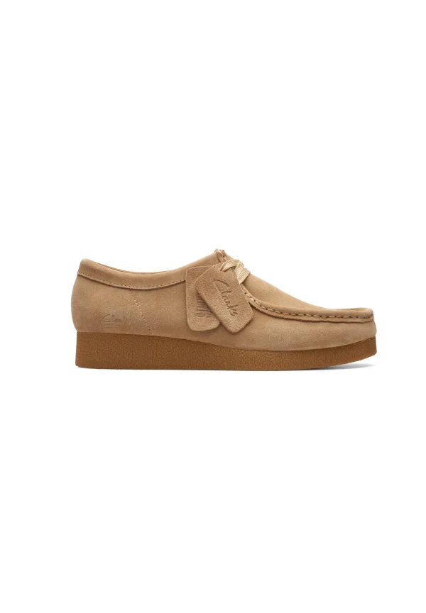 grande surprise Clarks Wallabeeevosh – D – Chaussures À Lacets – Dark Sand Suede 1