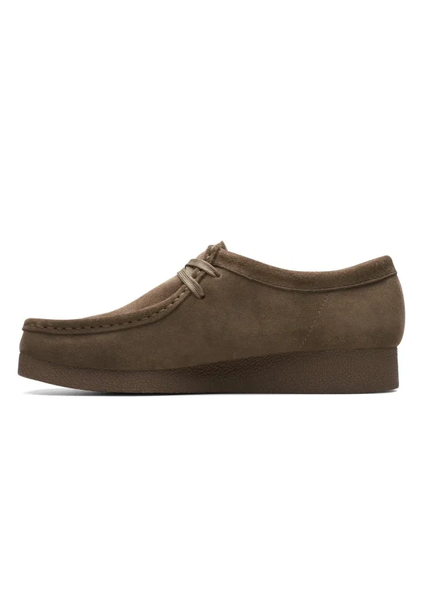 Clarks Wallabeeevosh – D – Chaussures À Lacets – Olive Suede de garantie authentique 7