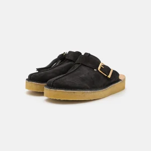 site soldes Clarks Originals Trek Mule – Mules – Black 12