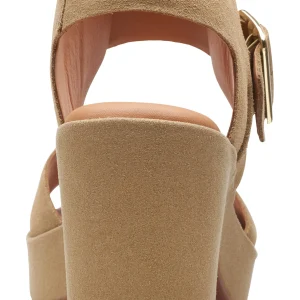 Clarks Kimmeihi Strap-D – Sandales À Plateforme – Beige mode 15