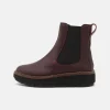 Clarks Oriannaw Up – Bottines À Plateau – Burgundy soldes 17