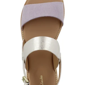 outlet Clarks Karsea Strap – Sandales – Lilac Combi 11