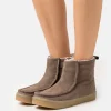 Clarks Barleigh Pull – Boots À Talons – Taupe Boutique officielle 22