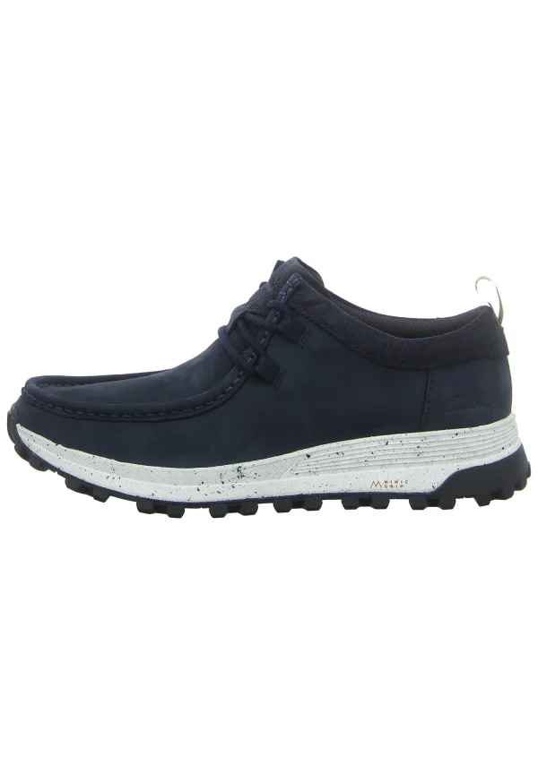 Promotio de vente Clarks Atl Trek Wally – Chaussures À Lacets – Navy Nubuck 1