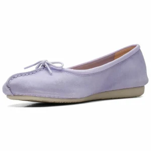 Clarks Ballerines – Lilac Suede magasin en ligne 11