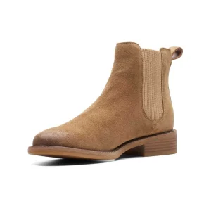 Clarks Cologne Arlo2 – Boots À Talons – Dark Sand Suede Livraison internationale 9