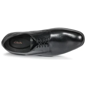 garantis authentique Clarks GILMORE Couleur Black Leather 18