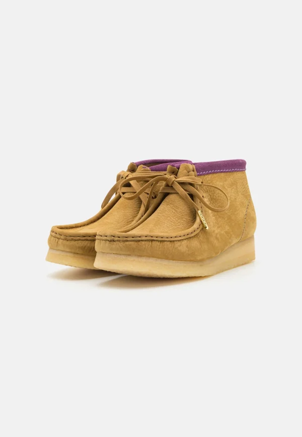 Clarks Originals Wallabee – Bottines À Lacets – Oakmoss Combination offre spéciale 4