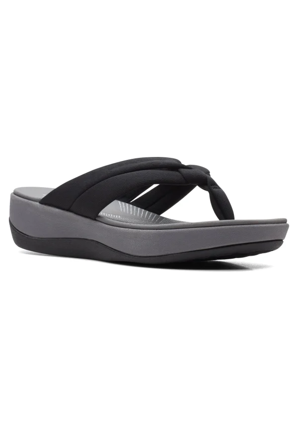 Clarks Arla Kaylie 2-D – Tongs – Black offre spéciale 7