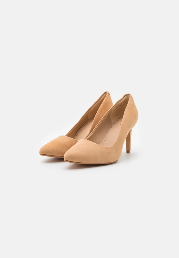 Clarks Laina Rae – Escarpins À Talons Hauts – Beige soldes de Noël 4