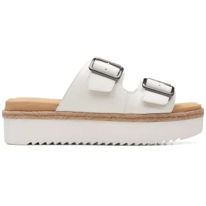 nouvelle saison Clarks Lana Beach – Mules – White 21