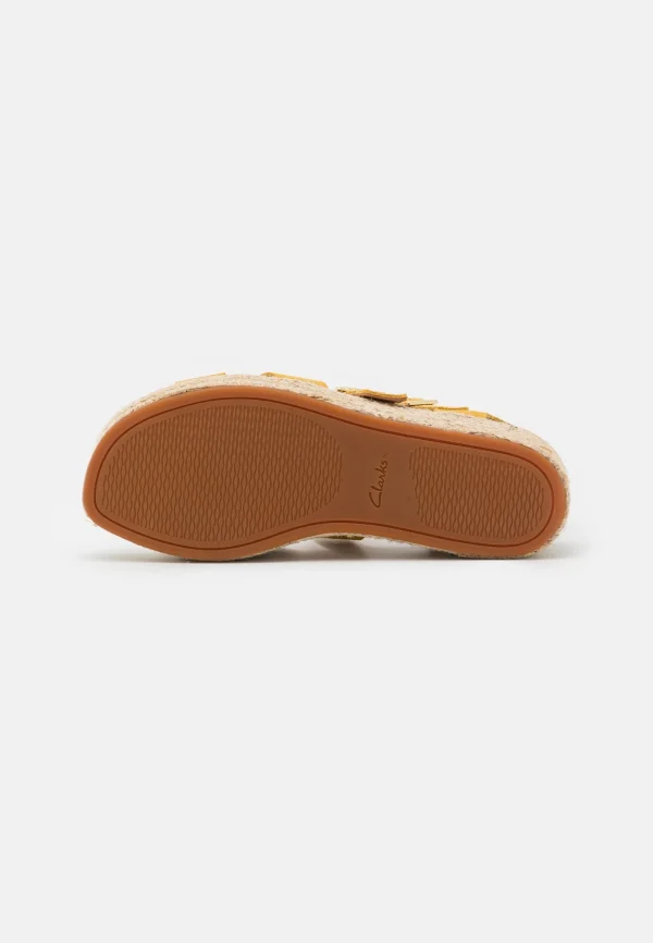 Livraison internationale Clarks Kimmei Buckle – Sandales À Plateforme – Yellow 6