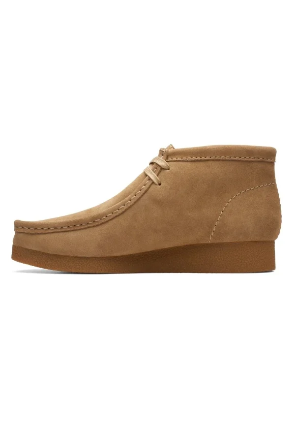 boutiqued en ligne Clarks Wallabeeevobt – D – Chaussures À Lacets – Dark Sand Suede 1