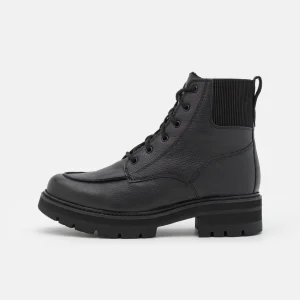 Clarks Orianna Mid – Bottines À Lacets – Black beauté 10