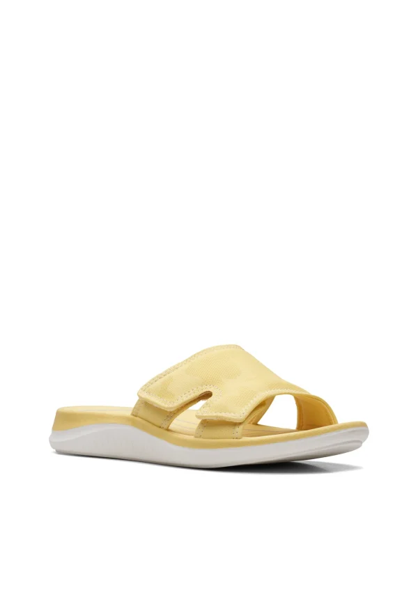 Clarks Glide Bay 2-D – Sandales De Bain – Yellow magasin en ligne france 4