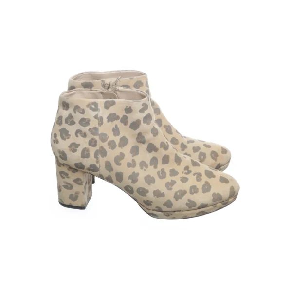 Clarks Heeled Boots Beige SHOES-EU-40 Women magasin en ligne 1