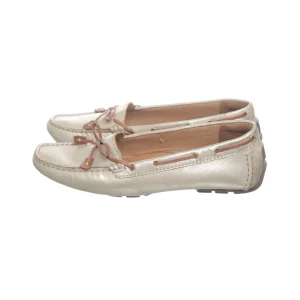 De Qualité Clarks Boat Shoes Gold SHOES-EU-42 Women 12