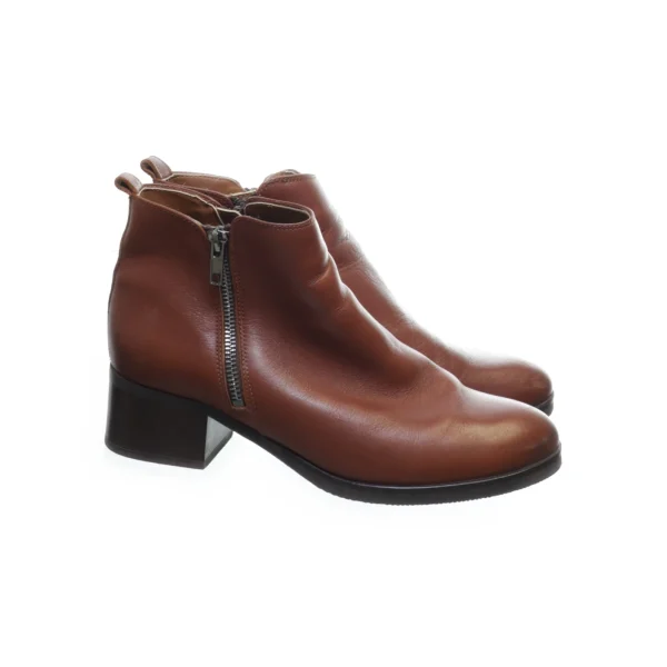 Clarks Ankle Boots Brown SHOES-EU-40 Women soldes pas cher 1