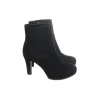 pas cher Clarks Heeled Boots Black SHOES-EU-38 Women 22