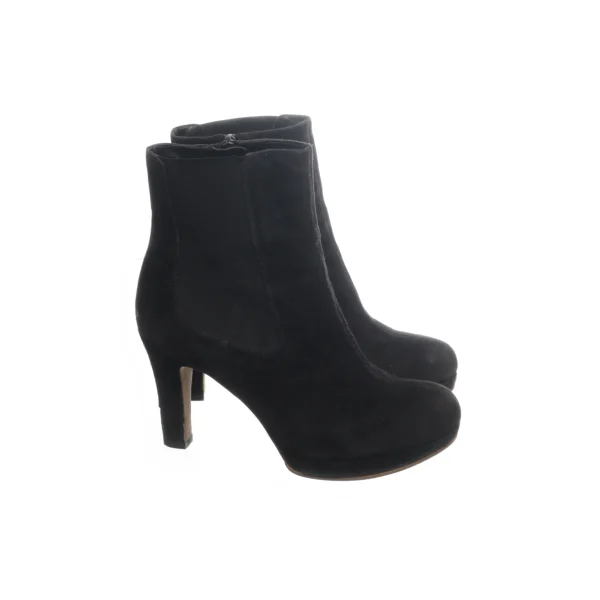 pas cher Clarks Heeled Boots Black SHOES-EU-38 Women 1