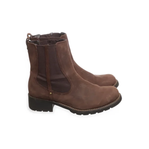 marques pas cher Clarks Chelsea Boots Brown SHOES-EU-37 Women 1