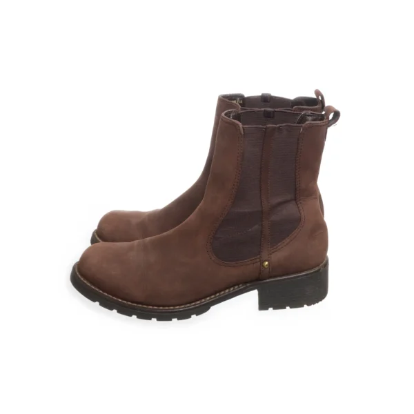 marques pas cher Clarks Chelsea Boots Brown SHOES-EU-37 Women 4