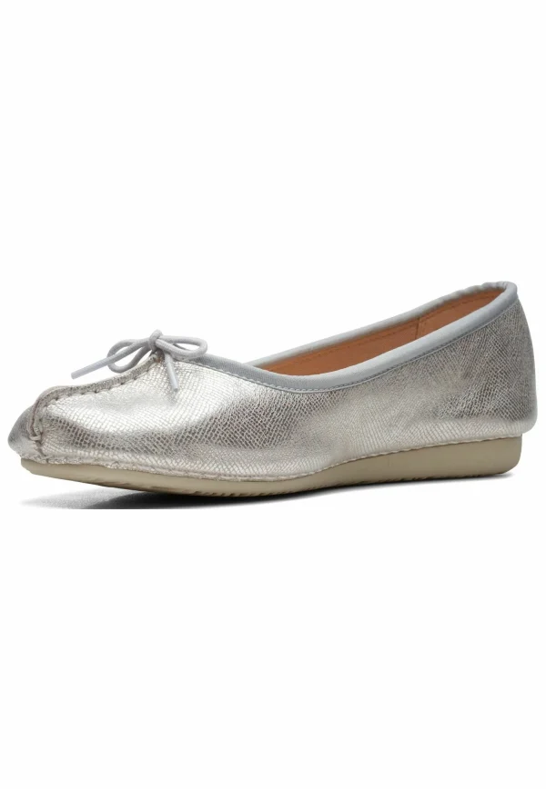 Clarks Ballerines – Silver Metallic Achat 3