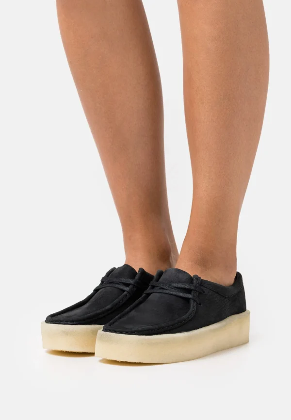 Clarks Originals Wallabee Cup – Chaussures À Lacets – Black meilleure qualité 1