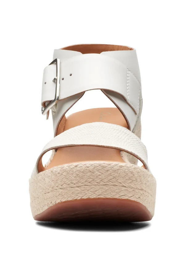 design à la mode Clarks Kimmeihi Strap D – Sandales À Plateforme – Beige 6