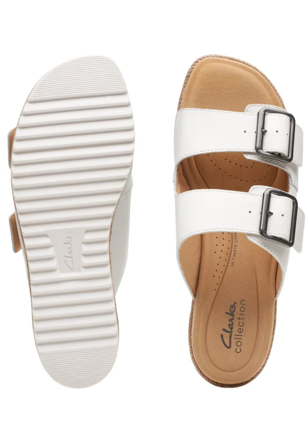 nouvelle saison Clarks Lana Beach – Mules – White 4