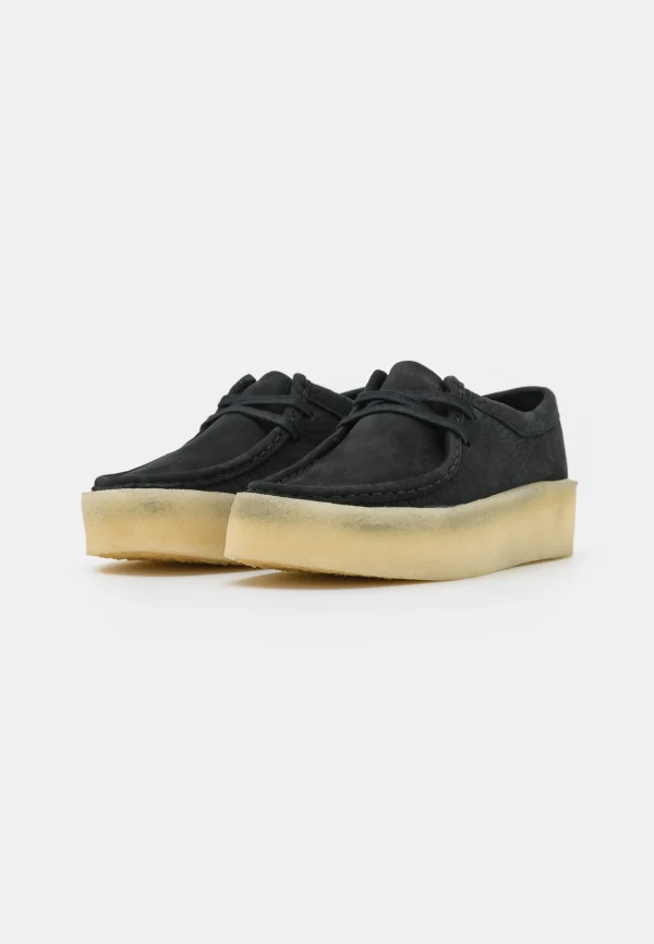 Clarks Originals Wallabee Cup – Chaussures À Lacets – Black meilleure qualité 4