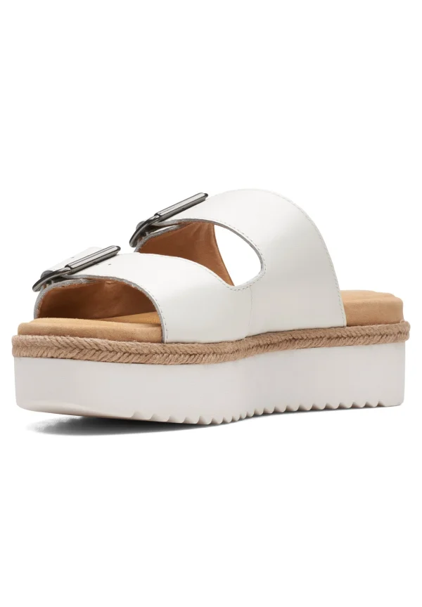 nouvelle saison Clarks Lana Beach – Mules – White 3