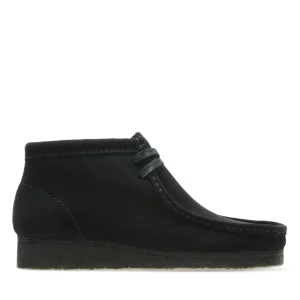 Clarks Originals Boots À Talons – Schwarzes Veloursleder acheter 8