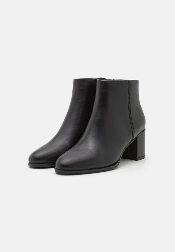 Clarks Freva Zip – Boots À Talons – Black boutique en ligne 3