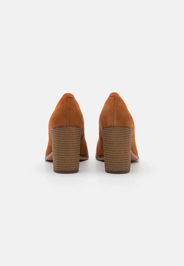 Clarks Freva Court – Escarpins À Talons Hauts – Caramel De Qualité 5