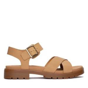 Clarks Orinoco Strap – D – Sandales À Plateforme – Light Tan Lea bas prix 18