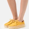 nouveau produit Clarks Originals Wallabee Cup – Mocassins – Yellow 20